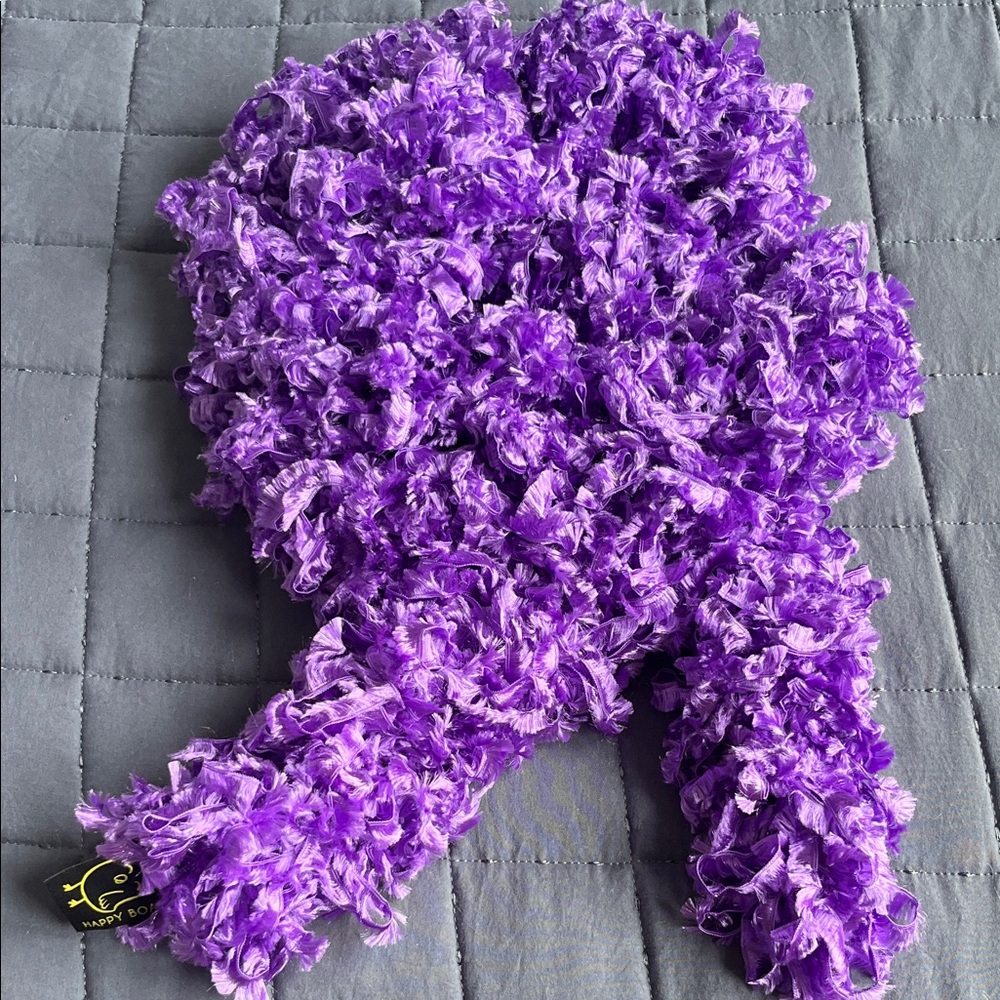 Happy Boa Featherless
Original Featherless Boa - Purple Textured Scarf